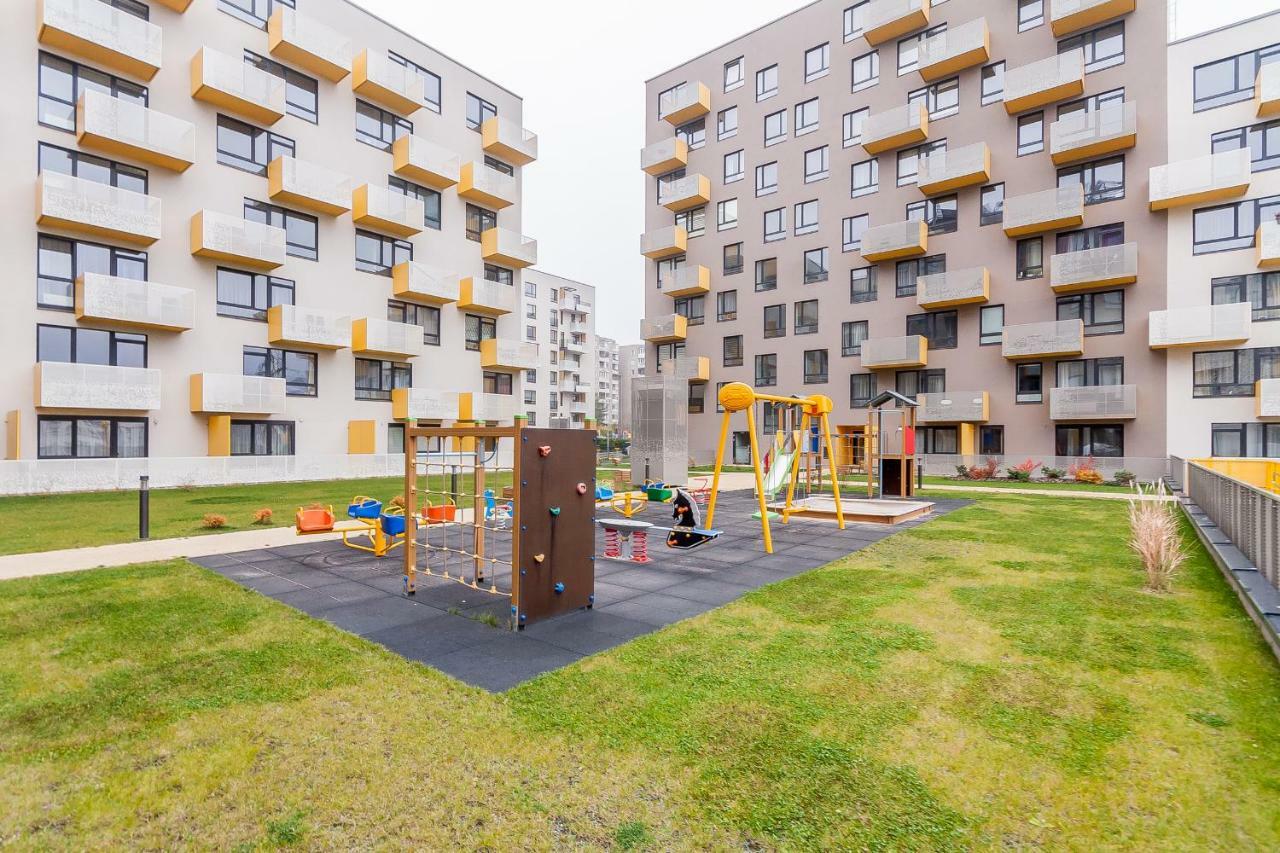 Apartments Vilnius 1 Near Center With A Roof Terrace And Parking Exteriör bild