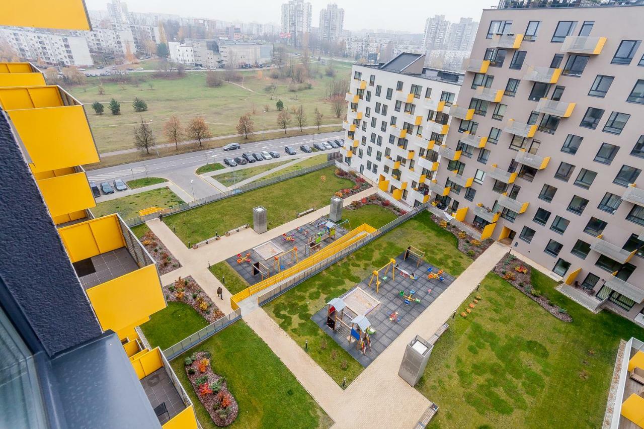 Apartments Vilnius 1 Near Center With A Roof Terrace And Parking Exteriör bild